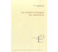 Les Enjeux Éthiques Du Handicap