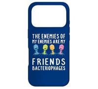 Les Ennemis de Mes Ennemis sont Mes Amis bactériophage drôle Coque pour iPhone 17 Pro
