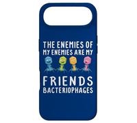 Les Ennemis de Mes Ennemis sont Mes Amis bactériophage drôle Coque pour iPhone Air
