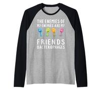 Les ennemis de mes ennemis sont mes amis bactériophage drôle Manche Raglan