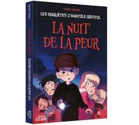 Les enquêtes d'Anatole Bristol - La nuit de la peur - Carine Hinder - Auzou Philippe Eds - broché - Roman junior