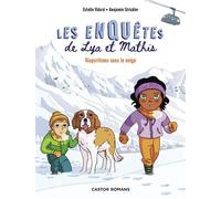 Les enquêtes de Lya et Mathis - Disparitions sous la neige - Estelle Vidard - Flammarion Jeunesse Pere Castor - Poche - Roman cadet
