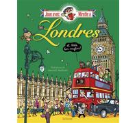 Les enquêtes de Mirette - Joue avec Mirette à Londres Et teste ton anglais ! - Fanny Joly - Sarbacane - cartonné - Album jeunesse dès 6 ans