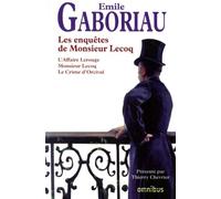 Les Enquêtes de Monsieur Lecoq