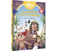 Les enquêtes de p'tit Pharaon - 1, 2, 3 sphinx ! - Pascal Brissy - Auzou Philippe Eds - cartonné - Roman cadet