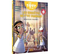 Les enquêtes de P'tit Pharaon - Attention momie ! - Pascal Brissy - Auzou Philippe Eds - cartonné - Roman cadet