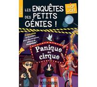 Les Enquêtes des petits génies CP-CE1 – Panique au cirque – Larousse