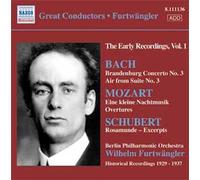 Bach – Les Enregistrements de Jeunesse: Les Premiers Enregistrements Vol.1 – Import