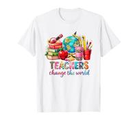 Les Enseignants changent Le Monde appréciation des éducateurs T-Shirt