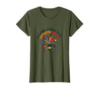 Les Enseignants d'art créent de Jeunes Artistes Amusants Quotidiens colorés T-Shirt, Femme, Olive, XS