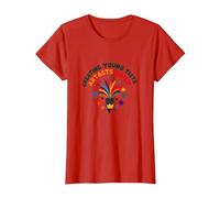 Les Enseignants d'art créent de Jeunes Artistes Amusants Quotidiens colorés T-Shirt, Femme, Rouge, M