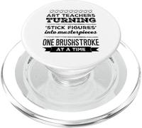 Les Enseignants d'art préférés transforment Les « Figurines » en Chefs-d'œuvre PopSockets PopGrip pour MagSafe