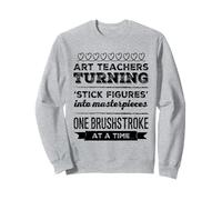 Les Enseignants d'art préférés transforment Les « Figurines » en Chefs-d'œuvre Sweatshirt