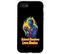 Les Enseignants de Sciences Aiment Les Cerveaux Halloween Zombie Coque pour iPhone SE (2020) / 7/8