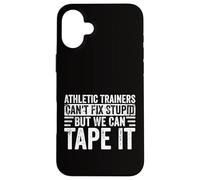 Les entraîneurs sportifs ne peuvent pas corriger une erreur stupide et amusante en médecine du sport Coque pour iPhone 16 Plus