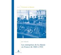 Les entreprises de la chimie en France de 1860 à 1932