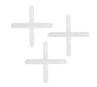 Les entretoises de tuile, 2500PCs écarte l'installation de espacement croisée en céramique d'entretoise de carrelage de mur étendant l'outil commun de séparateurs de (1,5 mm)