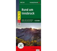 Les environs d'Innsbruck 1:35 000 / carte des randonnées, du cyclisme et des loisirs