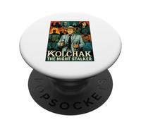 Les épisodes complets de The Night Stalker Collage Cult Horror PopSockets PopGrip Adhésif