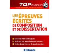 Les épreuves écrites de composition et de dissertation - Caroline Binet - Studyrama Eds - broché - Scolaire / Universitaire