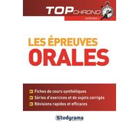 Les épreuves orales concours fonction publique catégorie C - Louise Desfonds - Studyrama Eds - broché - Scolaire / Universitaire