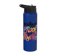 Les erreurs prouvent que vous essayez Citation positive Stainless Steel Insulated Water Bottle