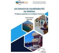 Les espaces de vulnérabilités au Sénégal Pratiques spatiales et stratégies d’acteurs - Numéro Spécial Juillet 2023 - Collectif - L'harmattan - broché - Revue