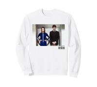 Les espions des Avengers Diana Rigg et Patrick Macnee Rétro Sweatshirt