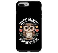 Les Esprits sages inspirent Les Autres Owl Wisdom Teacher Mentor Coque pour iPhone 7 Plus/8 Plus
