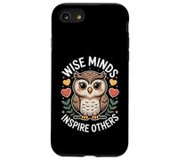 Les Esprits sages inspirent Les Autres Owl Wisdom Teacher Mentor Coque pour iPhone SE (2020) / 7/8
