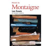 Les Essais - Michel De Montaigne - Gallimard - broché - Roman