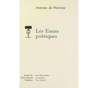 Les Essais Poetiques Antoine de Nerváeze, Yves Giraud (Auteur)