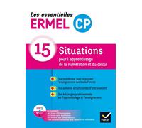 Les Essentielles ERMEL 15 Situations - CP éd. 2016 Guide + CDRom - Jacques Douaire - Hatier - Livre CD-ROM - Guide CD