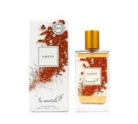 Les essentiels Ambre Eau de Parfum, 99% Ingrédients Naturels, 80ml, 2.7 FL OZ