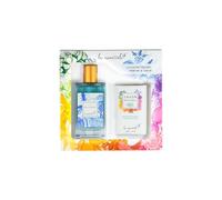 Les Essentiels Coffret Naturel Parfum et Savon, Patchouli, Savon Naturel à l'Huile d'Amande Douce, 100g