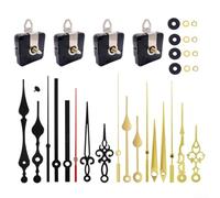 Les essentiels de fabrication d'horloges personnalisables disposent de quatre mouvements silencieux et de six motifs élégants de main (E)