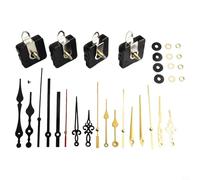 Les essentiels de fabrication d'horloges personnalisables disposent de quatre mouvements silencieux et de six motifs élégants (A)