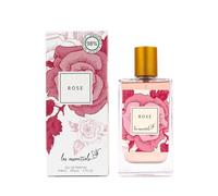 Les essentiels Rose Eau de Parfum, 98% Ingrédients d'Origine Naturelle, 80ml, 2.7 FL.OZ