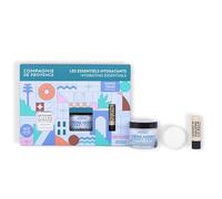 Les Essentiels Soins Visage : Nettoyant Visage 25g - Crème Sorbet Visage 50ml - Baume lèvre stick 4,5g Karité