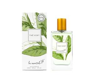 Les Essentiels Thé Vert Eau de Parfum, 97% Ingrédients Naturels, 80ml,