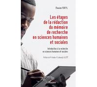 Maxime Fortyl – Les étapes de la rédaction du mémoire de recherche en sciences humaines et sociales