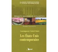 Les Etats-Unis contemporains.: Mémento bilingue de civilisation