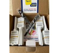 Les étiquettes de clés en plastique faciles à nouer sont adaptées pour l'organisation et l'identification de la plupart des véhicules, ce qui facilite le contrôle des stocks pour l'industrie