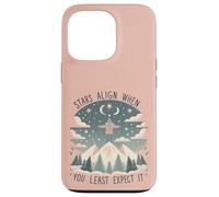 Les étoiles s'alignent Quand on s'y Attend Le Moins - Cozy Pastel Coque pour iPhone 13 Pro