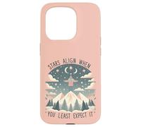 Les étoiles s'alignent Quand on s'y Attend Le Moins - Cozy Pastel Coque pour iPhone 15 Pro