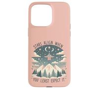 Les étoiles s'alignent Quand on s'y Attend Le Moins - Cozy Pastel Coque pour iPhone 15 Pro Max