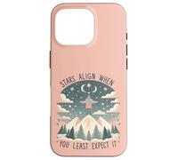 Les étoiles s'alignent Quand on s'y Attend Le Moins - Cozy Pastel Coque pour iPhone 16 Pro