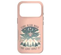 Les étoiles s'alignent Quand on s'y Attend Le Moins - Cozy Pastel Coque pour iPhone 17 Pro