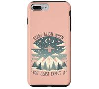 Les étoiles s'alignent Quand on s'y Attend Le Moins - Cozy Pastel Coque pour iPhone 7 Plus/8 Plus