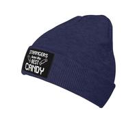 Les Étrangers Ont Les Meilleurs Bonbons Bonnet en Tricot Mode Bonnet Hiver Unisexe Chapeau Tricoté pour Randonnée Vie Quotidienne Décontractée